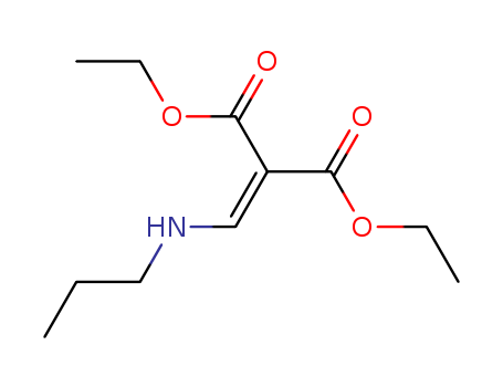 Propanedioic acid, [(propylamino)methylene]-, diethyl ester