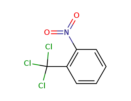 Molecular Structure of 10542-55-9 (Benzene, 1-nitro-2-(trichloromethyl)-)