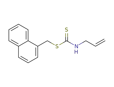 2-(naphthalen-1-yl)methyl N-allylcarbamodithioate