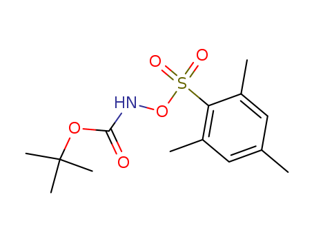 Benzenesulfonic acid,2,4,6-trimethyl-, [(1,1-dimethylethoxy)carbonyl]azanyl ester