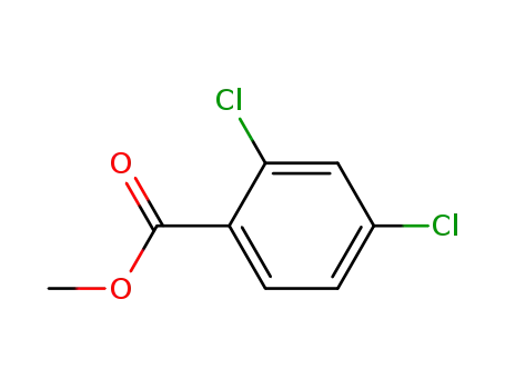 Molecular Structure of 35112-28-8 (METHYL 2,4-DICHLOROBENZOATE)