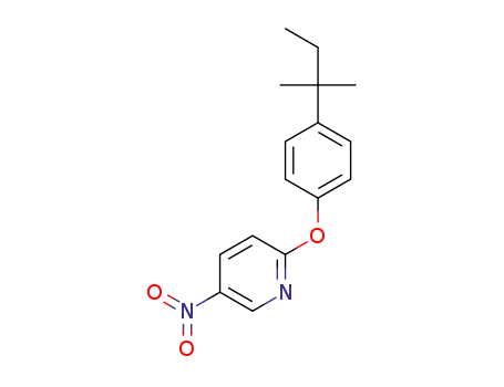 5-nitro-2-(4-(tert-pentyl)phenoxy)pyridine