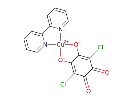 (2,2'-bipyridyl-κ2N,N')(chloranilato-κ2O,O')-copper(II)