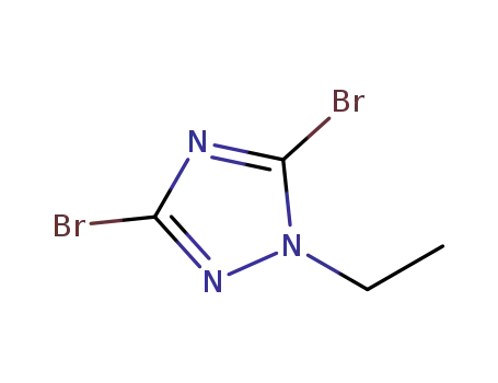 3,5-dibromo-1-ethyl-1H-[1,2,4]triazole