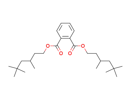 Molecular Structure of 14103-61-8 (BIS(3,5,5-TRIMETHYLHEXYL) PHTHALATE)
