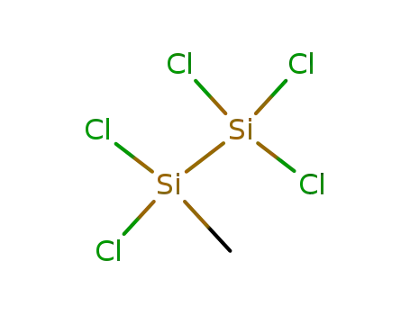Molecular Structure of 26980-40-5 (1,1,1,2,2-pentachloro-2-methyldisilane)