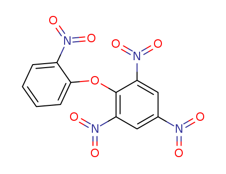 Molecular Structure of 10242-30-5 (Benzene, 1,3,5-trinitro-2-(2-nitrophenoxy)-)