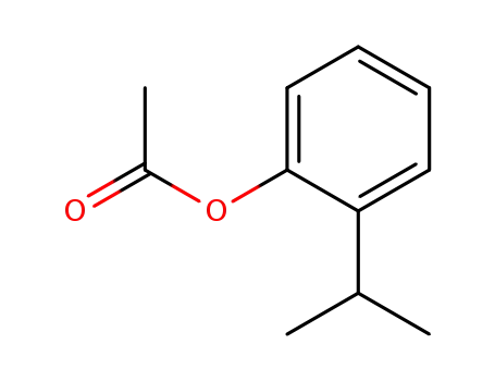 Phenol,2-(1-methylethyl)-, 1-acetate cas  1608-68-0