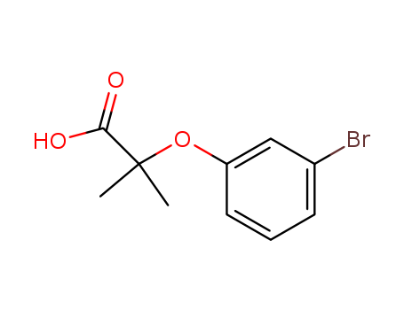 2-(3-bromophenoxy)-2-methylpropanoic acid