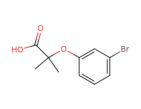 2-(3-bromophenoxy)-2-methylpropanoic acid