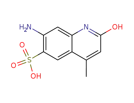 7-amino-2-hydroxy-4-methyl-quinoline-6-sulfonic acid