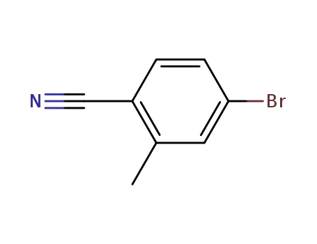 Molecular Structure of 67832-11-5 (4-Bromo-2-methylbenzonitrile)