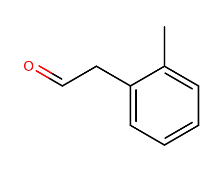 Molecular Structure of 10166-08-2 (Benzeneacetaldehyde, 2-methyl- (9CI))