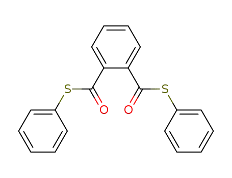 Molecular Structure of 42797-33-1 (S~1~,S~2~-diphenyl 1,2-benzenedicarbothioate)