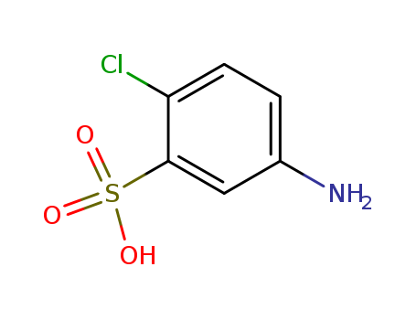 Benzenesulfonic acid,5-amino-2-chloro-(88-43-7)