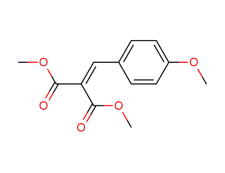Molecular Structure of 7443-25-6 (dimethyl (p-methoxybenzylidene)malonate)