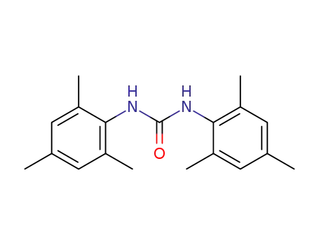Molecular Structure of 6095-81-4 (Urea, N,N'-bis(2,4,6-trimethylphenyl)-)