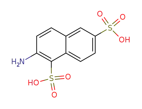 2-amino-naphthalene-1,6-disulfonic acid