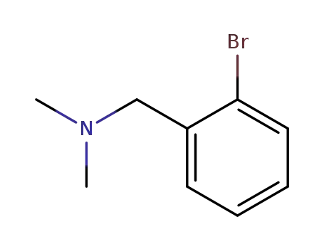 Molecular Structure of 1976-04-1 (2-bromo-N,N-dimethylbenzylamine)