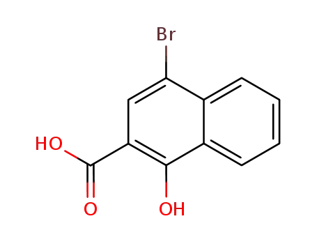 4-Bromo-1-hydroxy-2-naphthoic acid cas  5813-37-6