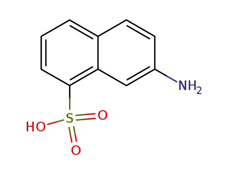 Molecular Structure of 86-60-2 (2-NAPHTHYLAMINE-8-SULFONIC ACID)