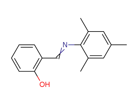 Molecular Structure of 787-94-0 (Phenol, 2-[[(2,4,6-trimethylphenyl)imino]methyl]-)