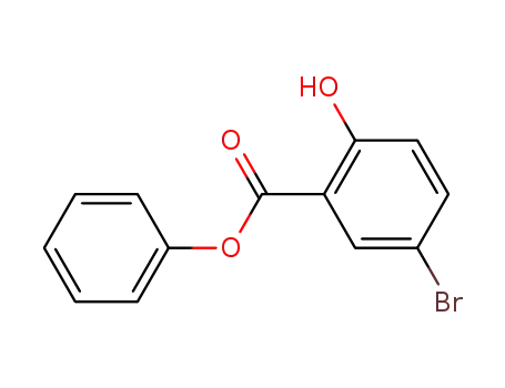 Molecular Structure of 10268-63-0 (phenyl 5-bromo-2-hydroxybenzoate)