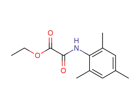 Molecular Structure of 79354-30-6 (Acetic acid, oxo[(2,4,6-trimethylphenyl)amino]-, ethyl ester)