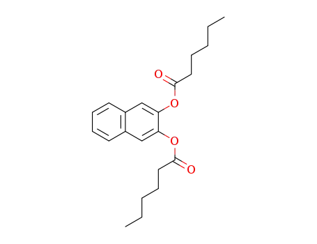 naphthalene-2,3-diyl dihexanoate