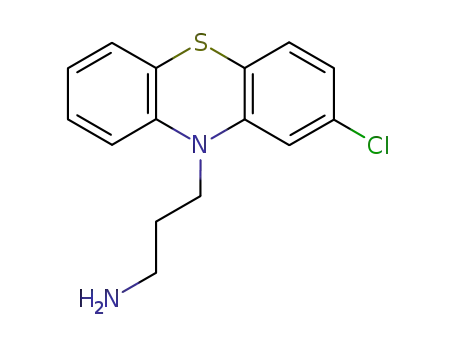 Molecular Structure of 2095-17-2 (didemethylchlorpromazine)