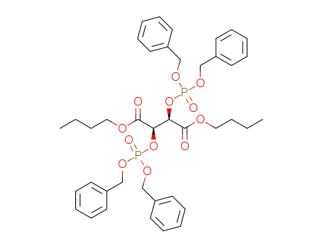 dibutyl-2,3-bis(dibenzylphospho)-L-tartrate