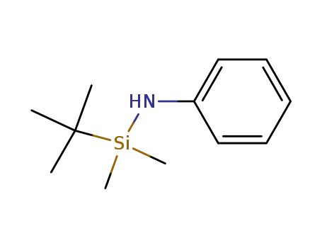 Molecular Structure of 53742-62-4 (Silanamine, 1-(1,1-dimethylethyl)-1,1-dimethyl-N-phenyl-)