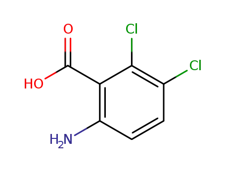Molecular Structure of 20776-60-7 (2-AMINO-5,6-DICHLOROBENZOIC ACID)