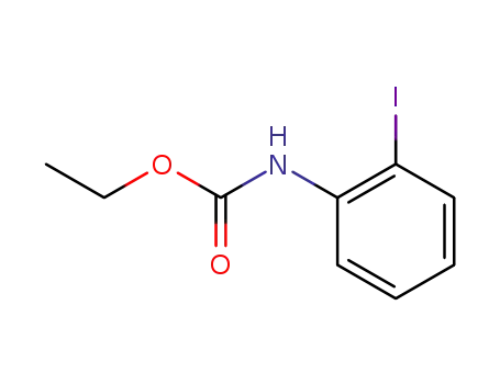 Molecular Structure of 98952-64-8 (Carbamic acid, (2-iodophenyl)-, ethyl ester)