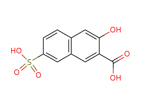 2-Naphthalenecarboxylicacid, 3-hydroxy-7-sulfo- cas  15509-36-1