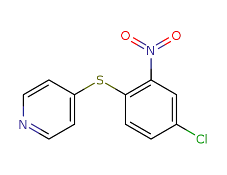 4-[(4-chloro-2-nitrophenyl)thio]pyridine