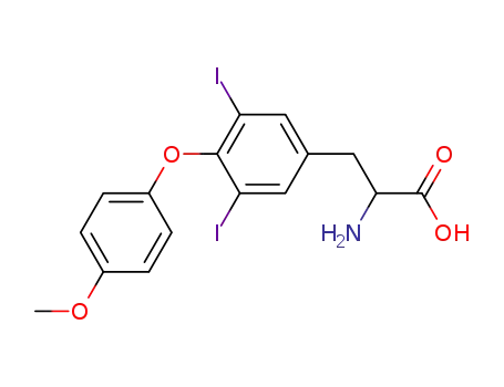 2-amino-3-(3,5-diiodo-4-(4-methoxyphenoxy)phenyl)propanoic acid