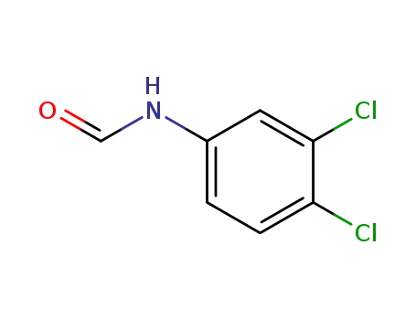 Molecular Structure of 5470-15-5 (N-(3,4-DICHLORO-PHENYL)-FORMAMIDE)