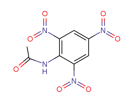 Molecular Structure of 16400-86-5 (Acetamide, N-(2,4,6-trinitrophenyl)-)