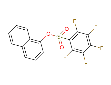 naphthalen-1-yl 2,3,4,5,6-pentafluorobenzenesulfonate