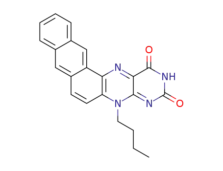 5-butylanthra[1,2-g]pteridine-1,3(2H,5H)-dione