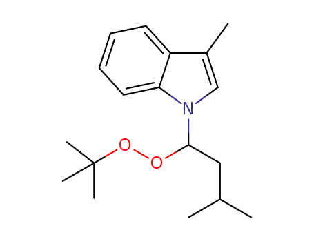 1-(1-(tert-butylperoxy)-3-methylbutyl)-3-methyl-indole