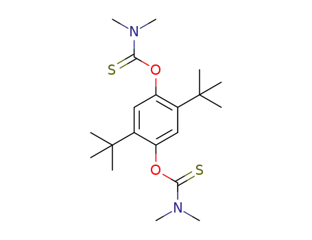 1,4-bis(dimethylthiocarbamoyl)2,5-di-tert-butylbenzene