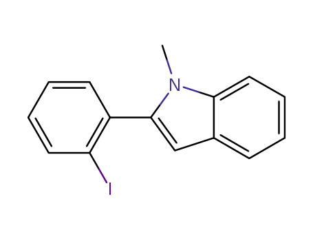 2-(2-iodophenyl)-1-methyl-1H-indole