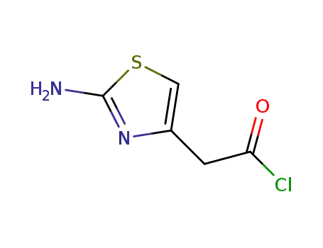(2-amino-1,3-thiazol-4-yl)acetyl chloride