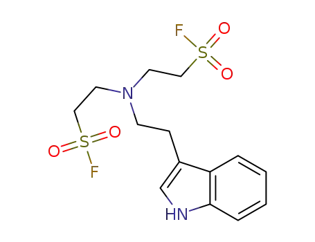 2,2′-((2-(1H-indol-3-yl)ethyl)azanediyl)diethanesulfonyl fluoride