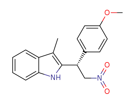 (R)-2-(1-(4-methoxyphenyl)-2-nitroethyl)-3-methyl-1H-indole