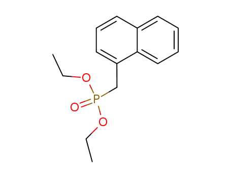 Molecular Structure of 53575-08-9 (DIETHYL 1-NAPHTHYLMETHYLPHOSPHONATE)