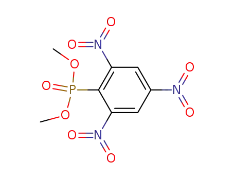 Molecular Structure of 65299-83-4 (Phosphonic acid, (2,4,6-trinitrophenyl)-, dimethyl ester)