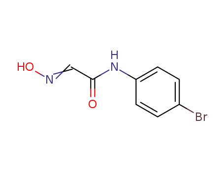 Molecular Structure of 66475-83-0 (Acetamide, N-(4-bromophenyl)-2-(hydroxyimino)-)